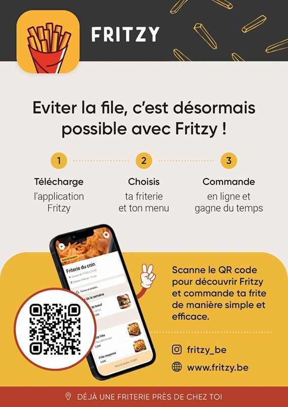 commande chez le jour des frites